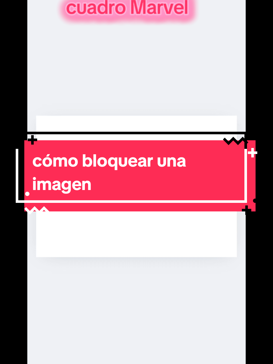 Respuesta a @belenromano1990 #marvelcomics #comobloquear #imagen #canva #papeleriacreativa 