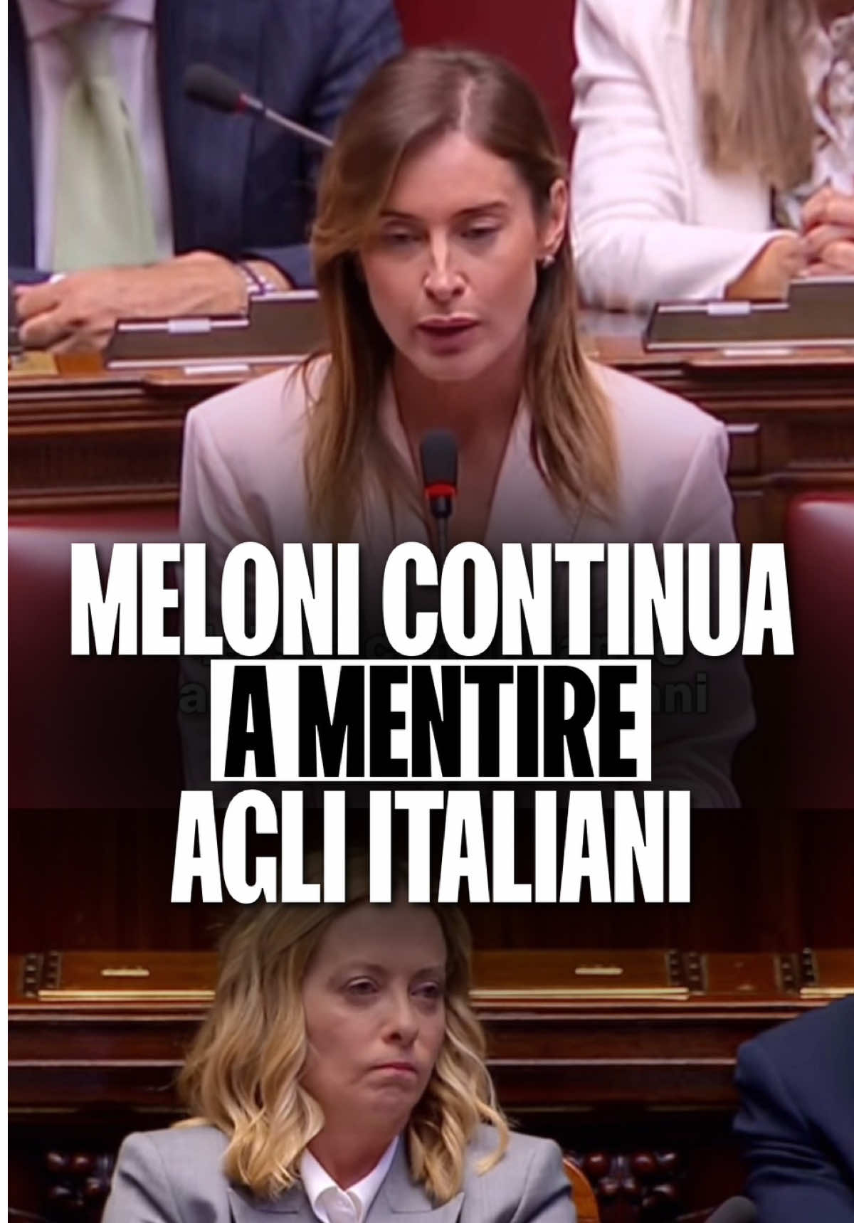 Anche oggi Meloni racconta la sua storiella: in Italia grazie a lei va tutto bene. Peccato che la realtà la smentisca quotidianamente. Energia e costo della vita aumentano, stipendi e pensioni no. Giorgia Meloni non è all'altezza di guidare il nostro Paese #meloni #tasse #stipendio #politicaltiktok #meb #mariaelenaboschi #politics #politica #fratelliditalia #giorgiameloni #italiaviva 