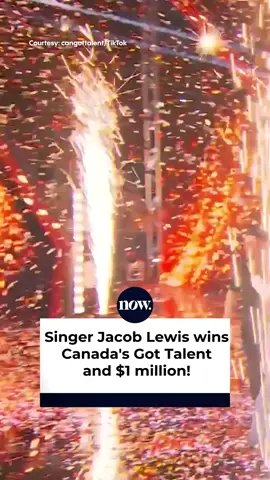 Meet this year's #CanadasGotTalent winner, Jacob Lewis! 🎤🎊 #CGT