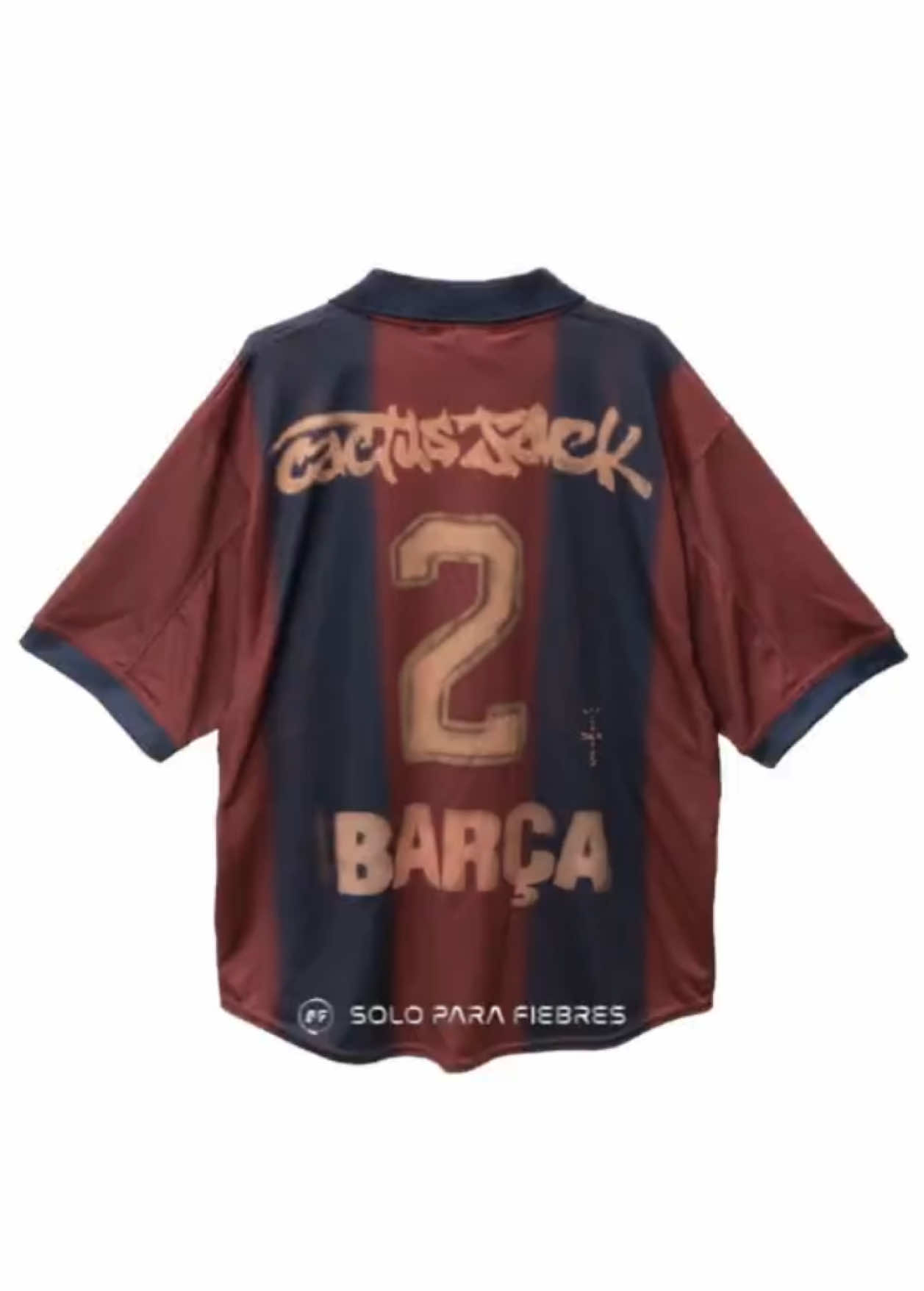 🤩La camisa que todos estaban esperando😮‍💨 👕Vintage Barca x Travis Scott😎 📲Disponible ya para pedidos🙌 🗓️Proximo pedido 20 de MAYO📥 #camisetasdefutbol #barcaxtravis #soccerjerseys #soloparafiebres #soccerfans 