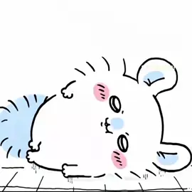 Lazy momonga. #chiikawa #momonga