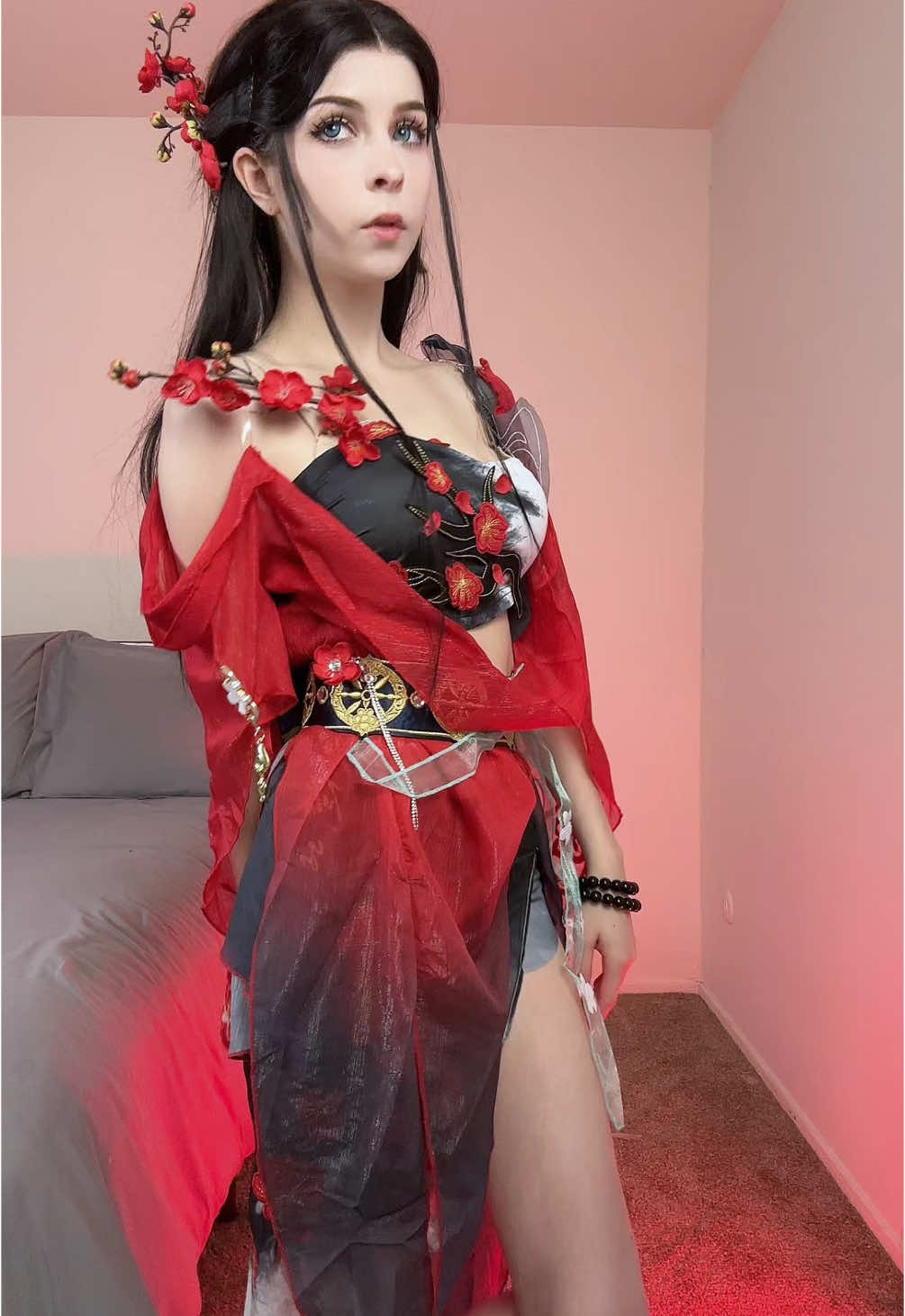 hii #narakabladepoint #fyp #fireguy #Justina #cosplayers #cosplay #cosplay #cosplaygirl 