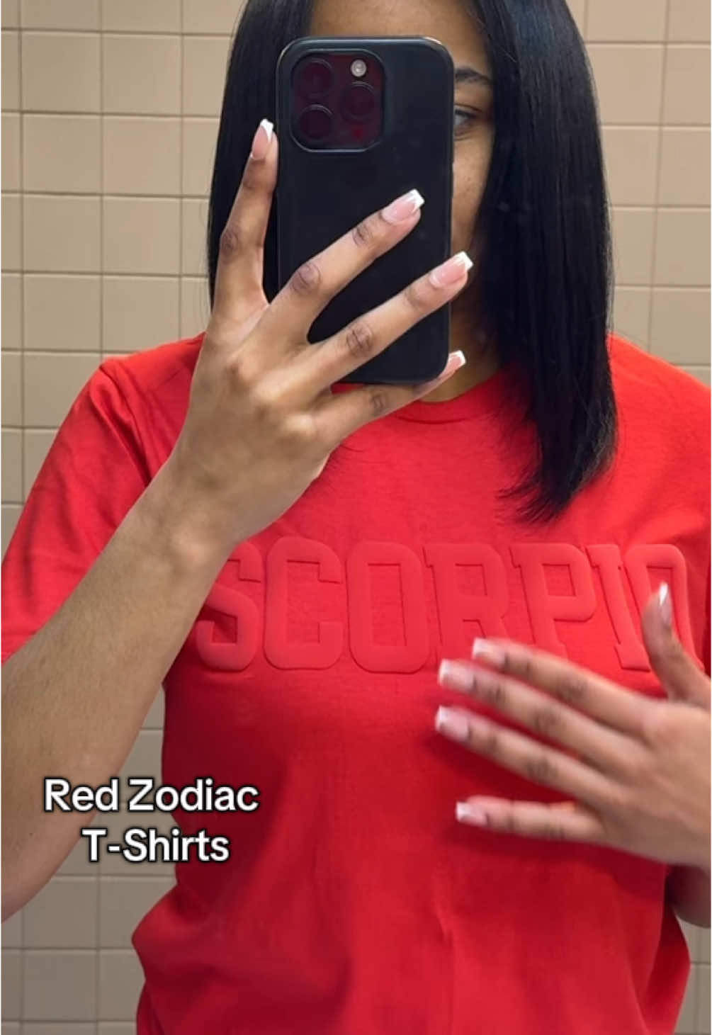 Red is now here! It’s t-shirt season! Drop you zodiac sign! #zodiacsigns #zodiactshirt 
