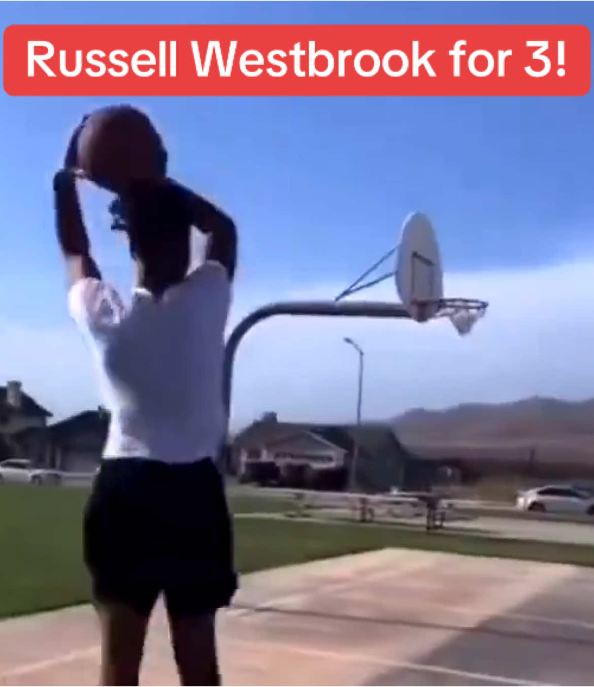 Idk how he missed that bad 😢 #russellwestbrook #nbaplayoffs #shooter #sports #NBA #basketball 