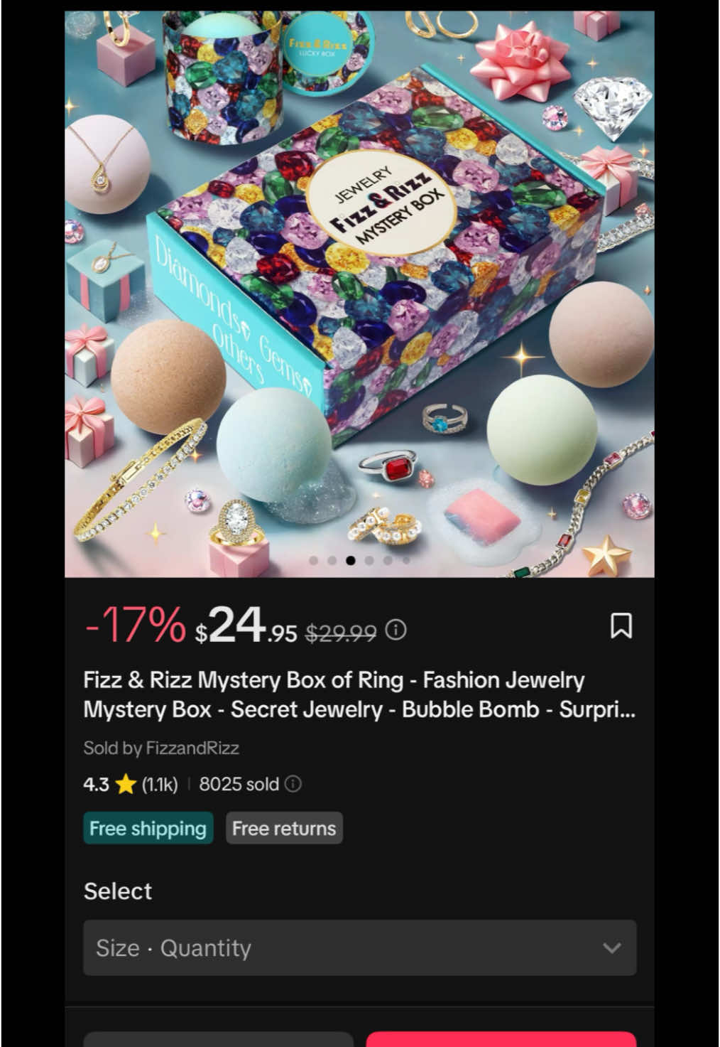 Bathbomb plus jewelry #winwin #bathbomb #jewelry #fizzandrizz 