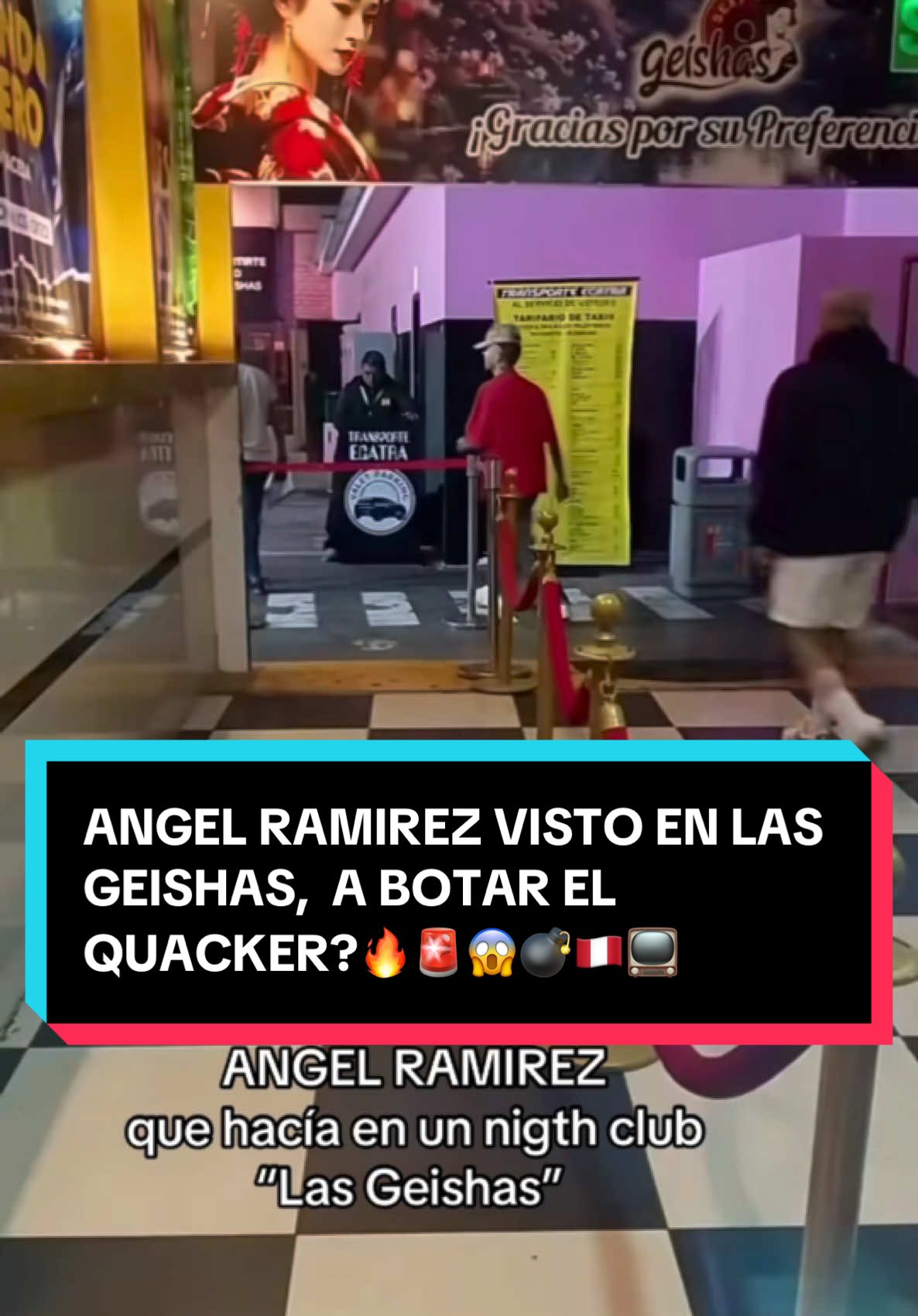 ANGEL RAMIREZ VISTO EN LAS GEISHAS,  A BOTAR EL QUACKER?🔥🚨😱💣🇵🇪📺 #angelramirez #cristoratafans #diealis #kingleon #neutroshorty #neutro #coco #ampay #magalytvlafirme #magalymedina #amoryfuego #gigimitre #rodrigogonzalez #rodrigogonzales #lima #limaperu #limaperu🇵🇪 #perú #perú🇵🇪 #perú_tiktok #perúunidos🇵🇪 #peruanosenusa🇺🇸🇵🇪 #peruanosenespaña🇵🇪🇪🇦 #peruanosenitalia🇵🇪❤️🇮🇹 