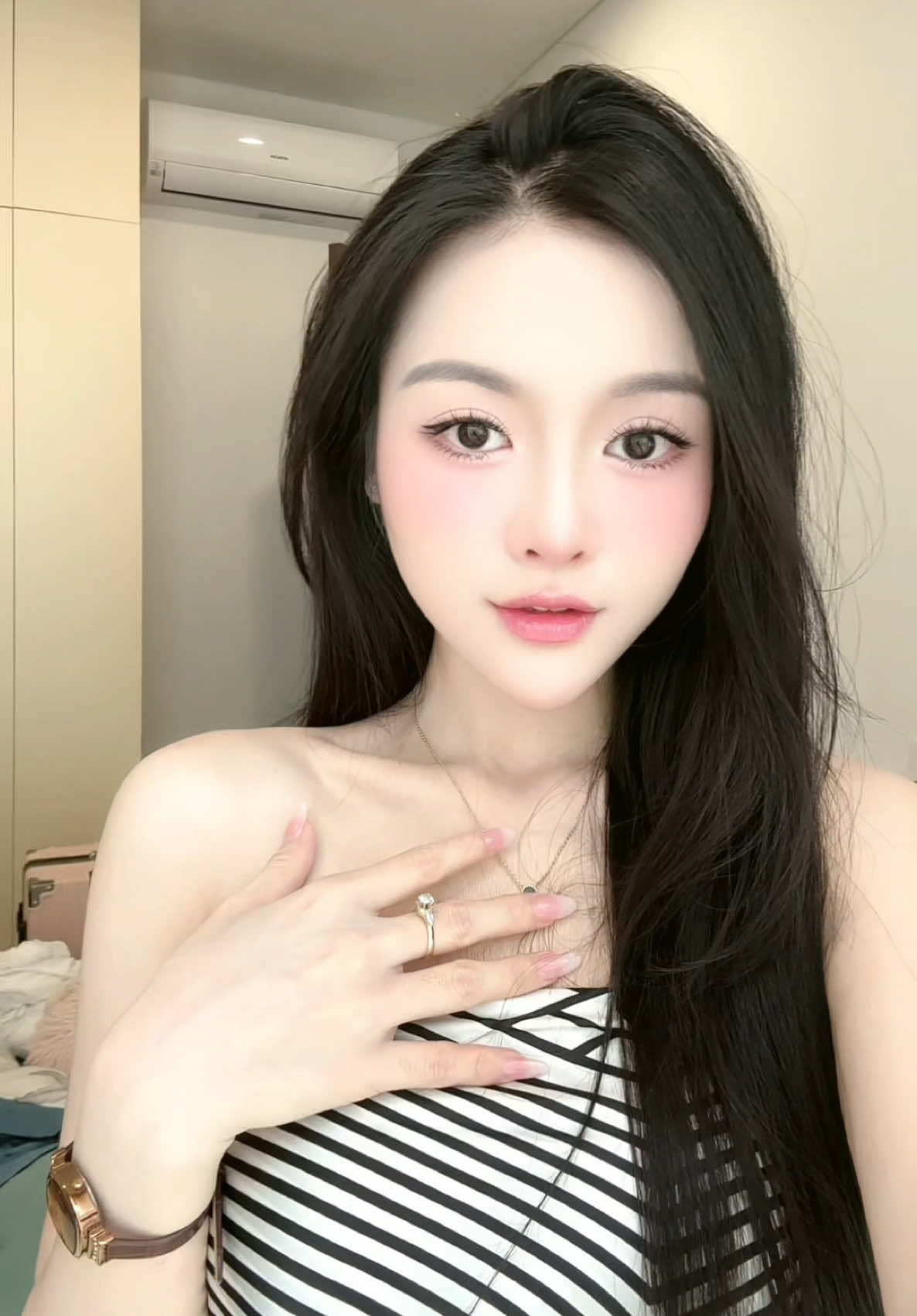 ''không cần gì nhiều, chỉ cần ngày mai tốt hơn ngày hôm nay là được '' 🩷 #tiktok #Ngochuyen 