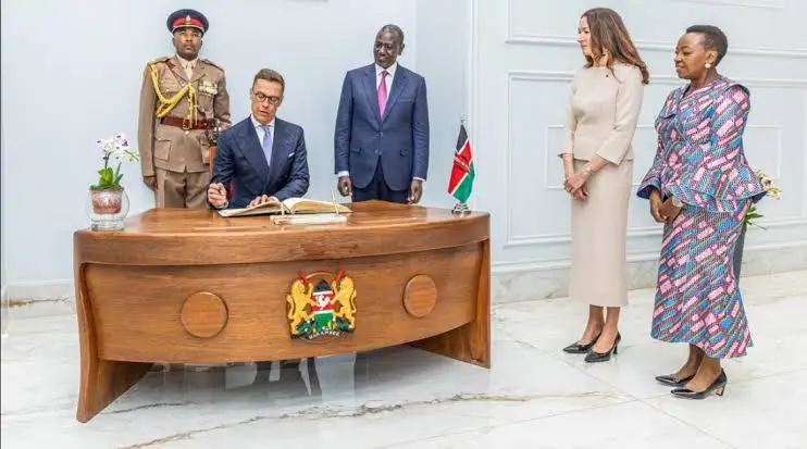 Hello #elmvalefamily Good News Finland is calling....📞  Finnish President Alexander Stubb and his counter part Kenyan President William Ruto have signed an MOU that creates more skilled and unskilled opportunities for our kenyan youth,easing visa processing procedures. Let's search for greener pastures, Kenya can't accommodate all of us. For more information  Visit us in Westlands  Mayfair Massionettes D4 or Call/WhatsApp us +254750526293 elmvaleagency2024@gmail.com  