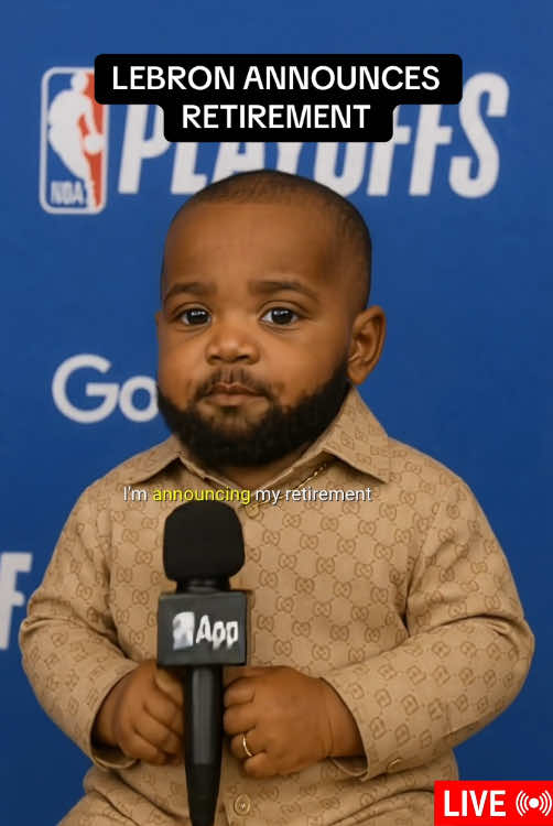 Lebron James Announces His Retirement.. #sports #NBA #news #lebronjames #diddy #lakers #losangeles #memestiktok 