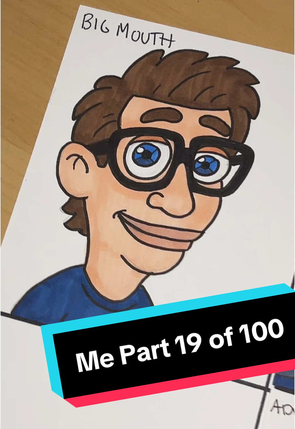 What’s next?? #fyp #bigmouth #bigmouthnetflix #funny #comedy #netflix #artchallenge #drawingchallenge #art #artistsoftiktok #drawing #viral #100 