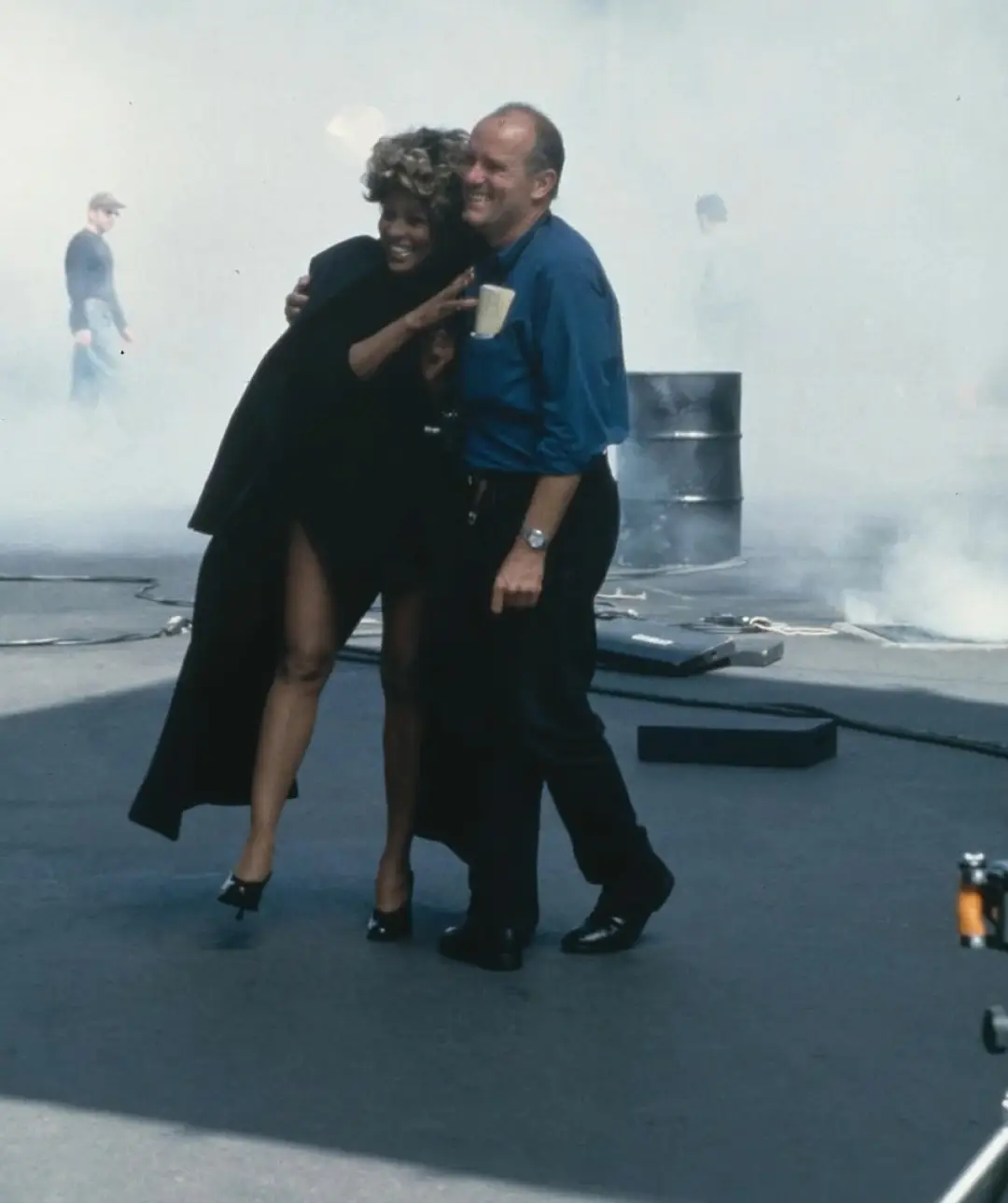 proud to have designed and directed #tinaturner here shot by #peterlindbergh