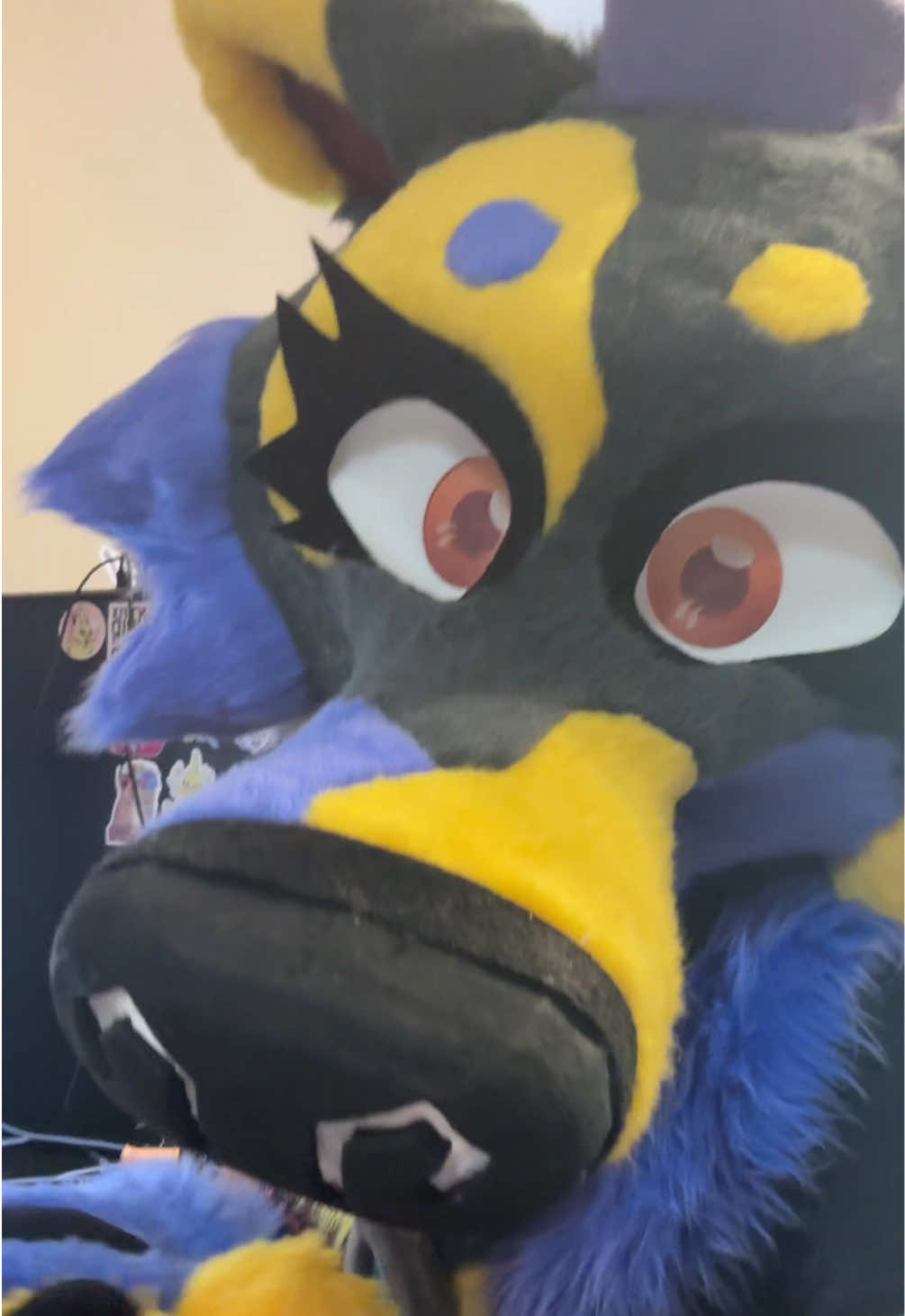 Replying to @Ethan (Literally Ren Hana) these comments never fail to make me laugh haha #furryfandom #furries #furrycommunity #animaljamfursuit #animaljam 
