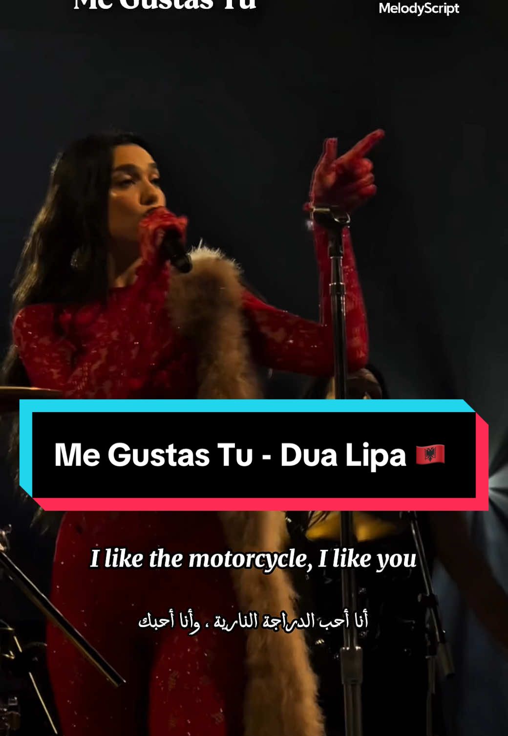 Me Gustas Tu - Dua Lipa 🇦🇱  #MeGustasTu  #MeGustasTulyrics  #DuaLipa  #ManuChao  #MadridParty2025  #AlbanianArtist  #SpanishVibes  #LatinFusion  #GlobalPop  #PartyAnthem  #WorldMusic  #BilingualBeats  #DuaLipa2025  #MusicLovers     #tophitsongs  #LyricsinArabic  #LyricsinEnglish  #musicvideo  #song  #music  #musica  #TikTokHits  #MelodyScript  #massfollowing  #fypシviral  ‎#ترجمه_الاغاني  ‎#مترجم  ‎#اغاني_مترجمه  ‎#اغاني  ‎#ترجمه_الاغاني_المشهوره 