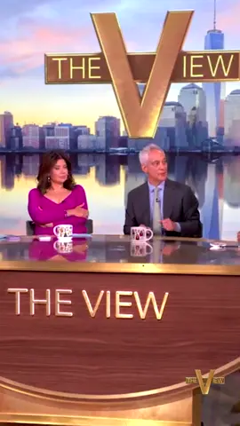#RahmEmanuel responds to speculation that he will run for president in #2028. #TheView