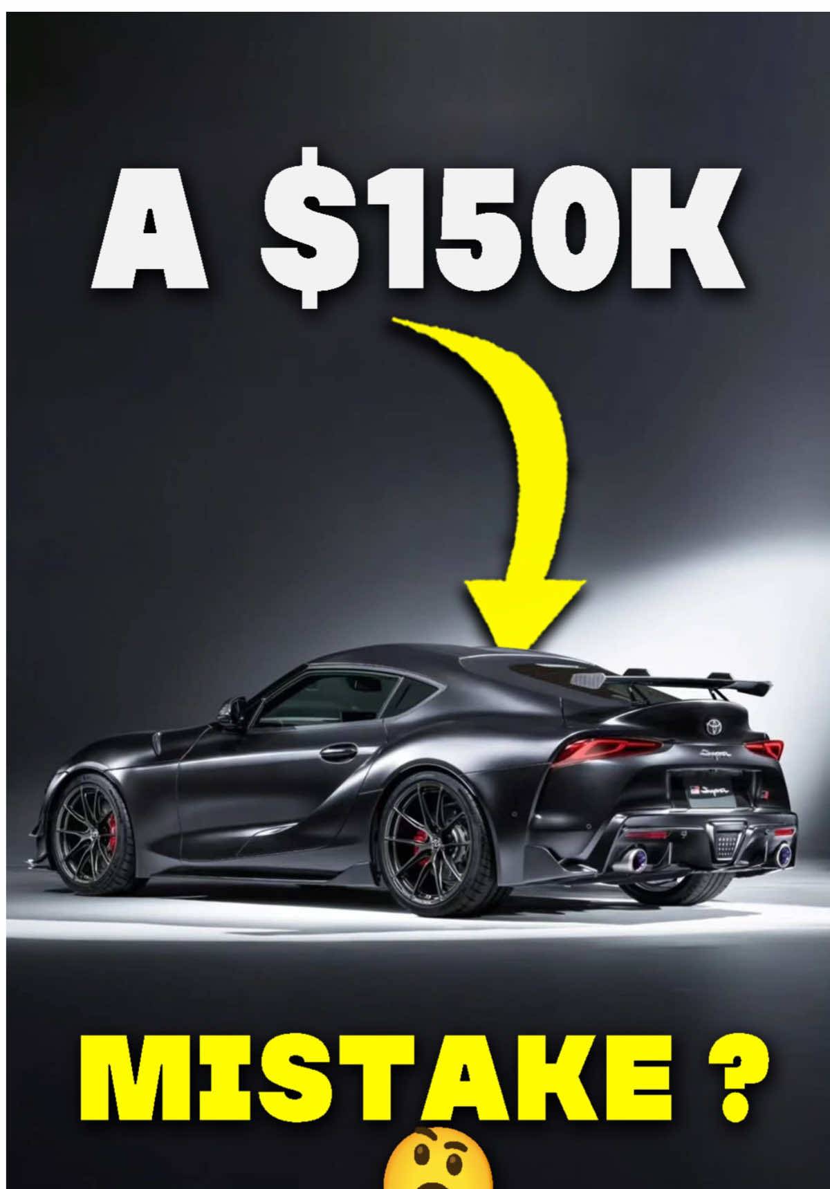 $150,000 For A TOYOTA SUPRA?! 🤯 #cars #carsoftiktok #toyota 