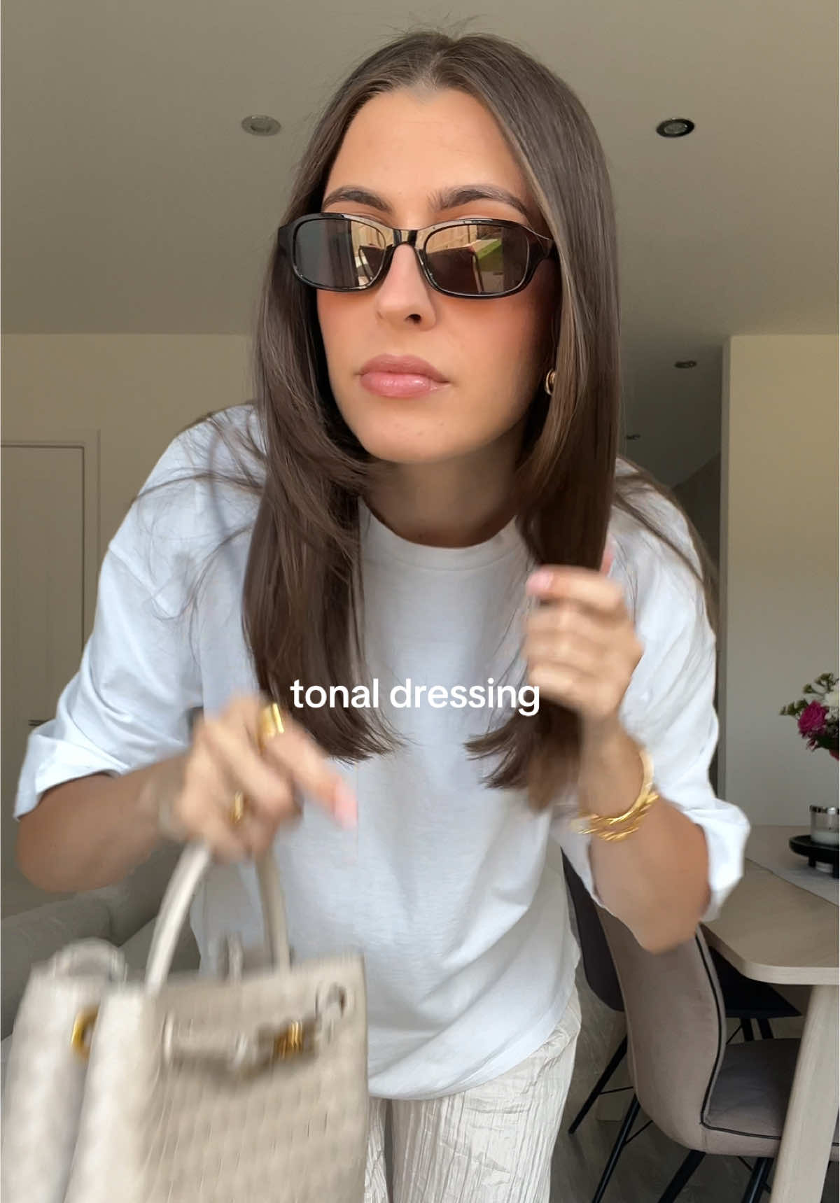 love a tonal look 🤍 #neutraloutfit #outfit #fashion #fyppppppppppppppppppppppp 