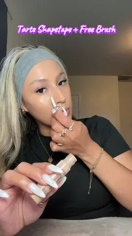 💜✨Tarte Shapetape in shade 27S! #tarte #tartecosmetics #tarteshapetape #tarteconcealer #tarteshapetapeconcealer #shapetapeconcealer #tartemakeup #tarteconcealerbrush #makeupdeals #brightundereye #concealertutorial #brightconcealer #tiktokshopfinds #tiktokshopcreatorpicks #tiktokshopmemorialday #tiktokshopsummerturnup 