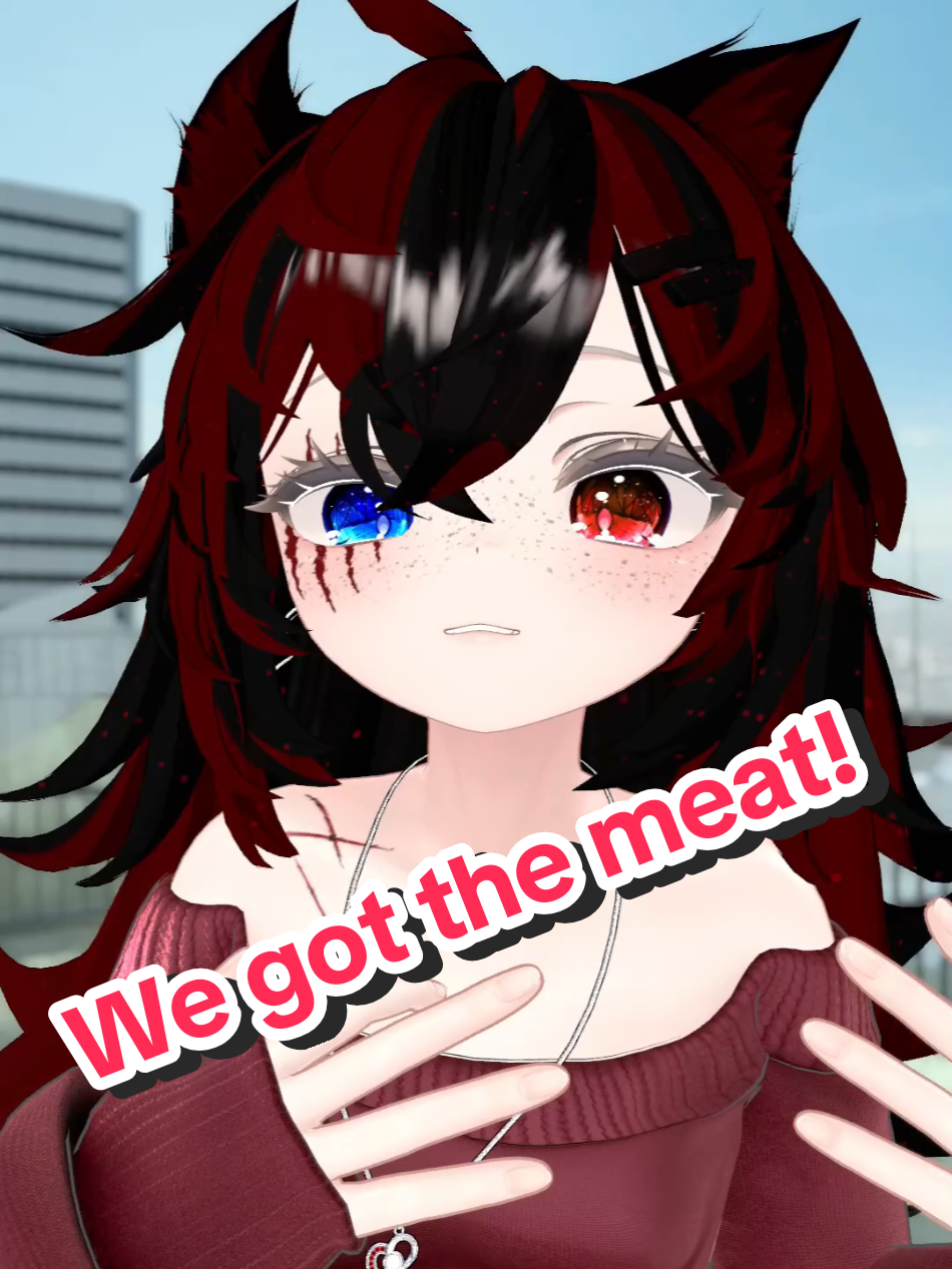 We got the Meats! #vrchat #vtuber #foryoupage #massfollowing #vrchatmemes #fypシ゚viral #fyp #vrchatcommunity #foryou #positivevibes #MentalHealth 