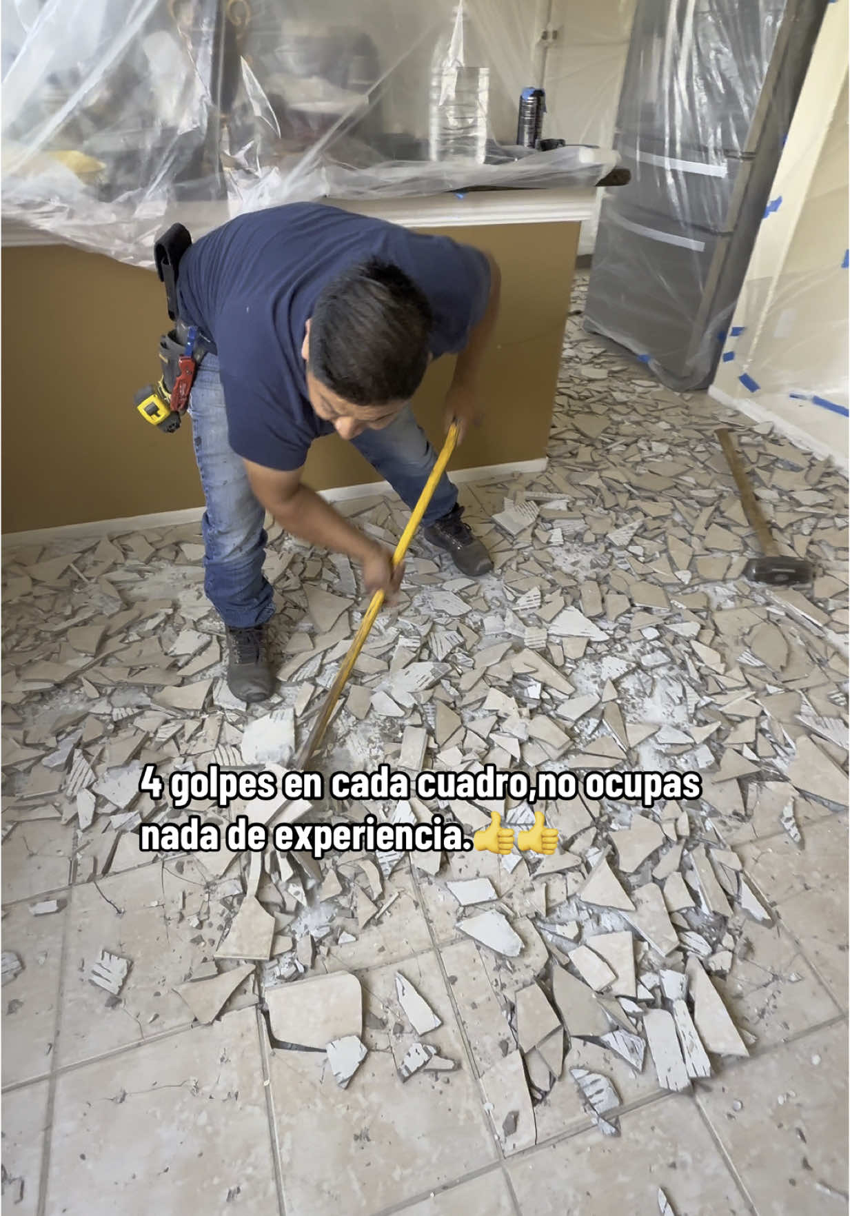 4 golpes en cada cuadro,no necesitas nada de experiencia 👍.