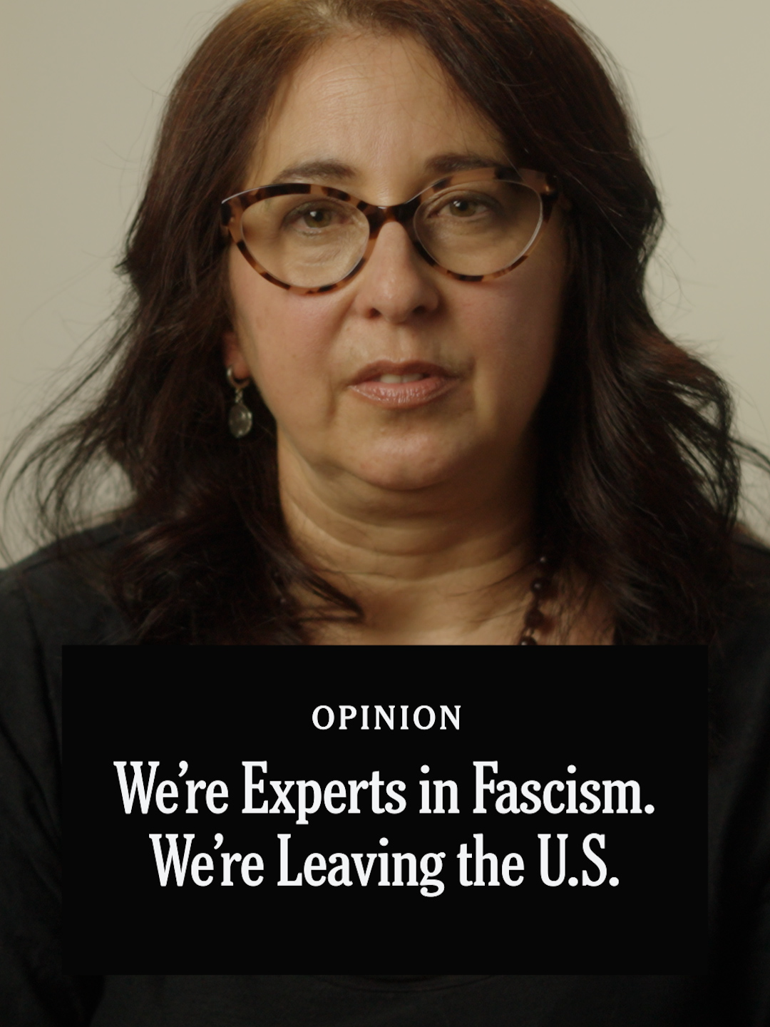 “We’re like people on the Titanic saying our ship can’t sink. And what you know as a historian is that there is no such thing as a ship that can’t sink,” says Marci Shore. Marci, along with Timothy Snyder and Jason Stanley, all professors at Yale and experts in authoritarianism, explain why America is especially vulnerable to a democratic backsliding — and why they are leaving the United States for Canada. | 🎥 Francesca Trianni and @byjamesrobinson #nytopinion