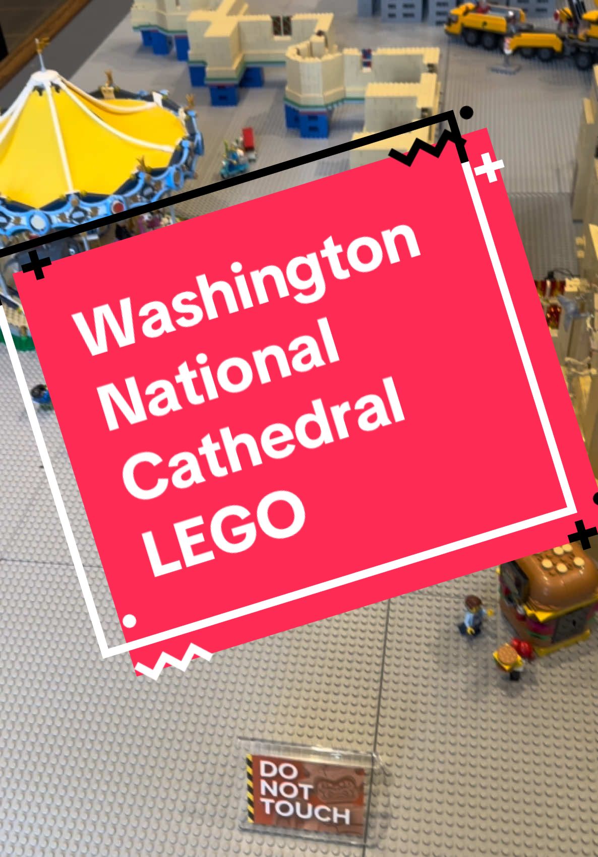 Washington National Cathedral Lego Model