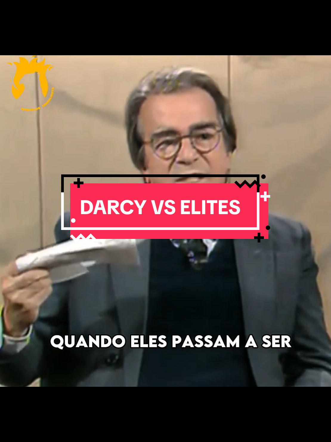 Darcy Ribeiro crítica as classes dominantes... #darcyribeiro #nacionalismo #trabalhismo #juventudetrabalhista 