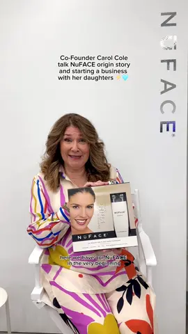 Carol Cole created NuFACE 20 years ago with one goal: to lift women up, literally. Holding her legacy in her hands—our original device and latest innovation, side by side ⚡️ #nuface #microcurrent #nufacedevice 