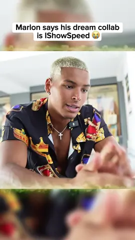 Marlon says his dream collab is ishowspeed 😭❤️ #marlon #mar3lg #fyp