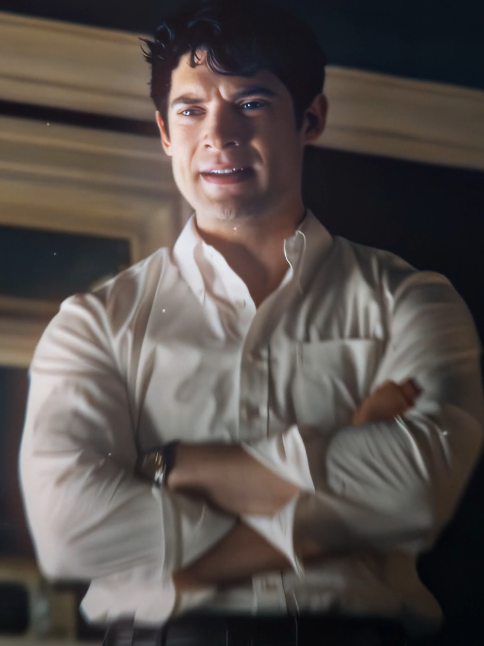 the way he changed his voice from clark kent to superman! 🤭 #superman #davidcorenswet #dcu #clarkkent #superman2025 #clarkkentedit #dcuniverse  #supermanedit #dc #fyp 