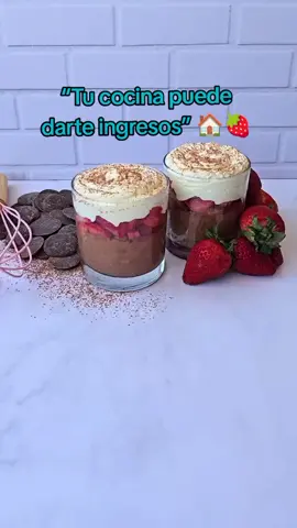 “No necesitás ser chef para empezar a ganar desde tu cocina 👩‍🍳🥄 Solo necesitás animarte. Te enseño cómo.” ✍️ Comentá “QUIERO” si te gustaría aprender más. #PostresEnVaso #CocinaFácil 