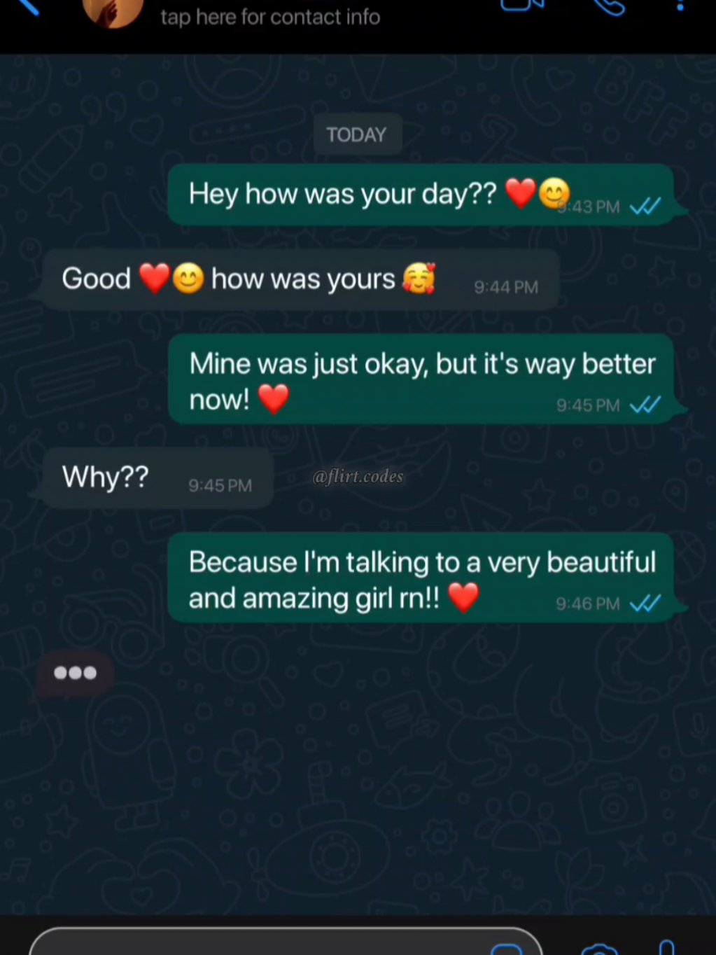 You are so sweet my love  #texting #girlfriend #pickuplines #crush #crush 