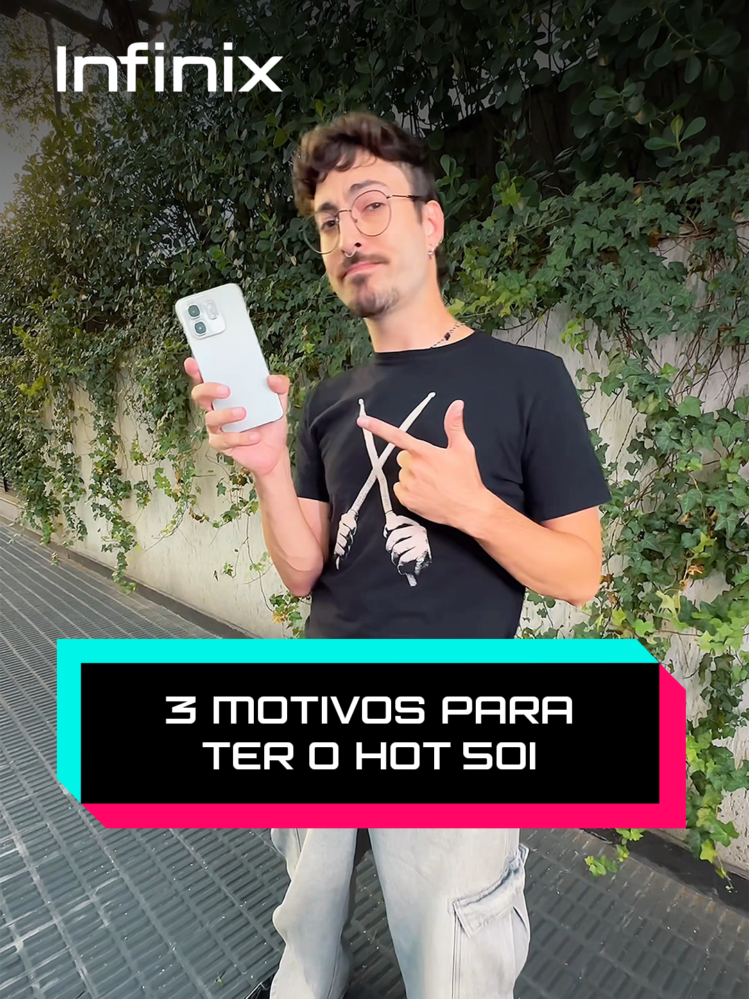 🔥 Seu celular trava só de abrir o jogo? O problema não é você, é o aparelho! 💥 Infinix HOT 50i chegou pra acabar com o lag: ✅ Tela 120Hz - Fluidez que faz diferença ✅ 256GB de armazenamento - Guarda todos seus games ✅ Bateria 5000mAh - Joga o dia todo sem parar 🚀 Quer um? LINK NA BIO! ⬇️ #InfinixHOT50i #GameChanger #SemLag #CelularGamer #GamingPhone #120Hz  #MobileGaming #Bateria5000  #Infinix #Promoção #OfertasImperdíveis #GamerBR #JogosMobile #SmartphoneGamer 👉 Comenta 