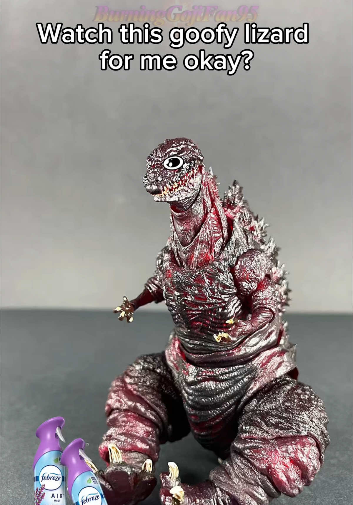 Did he behave? #fyp #fypシ #godzilla #shingodzilla #goofylizard #shmonsterarts #godzillameme #shenanigans #tomfoolery #godzillaskits #figureskits #funnymoments #meme 