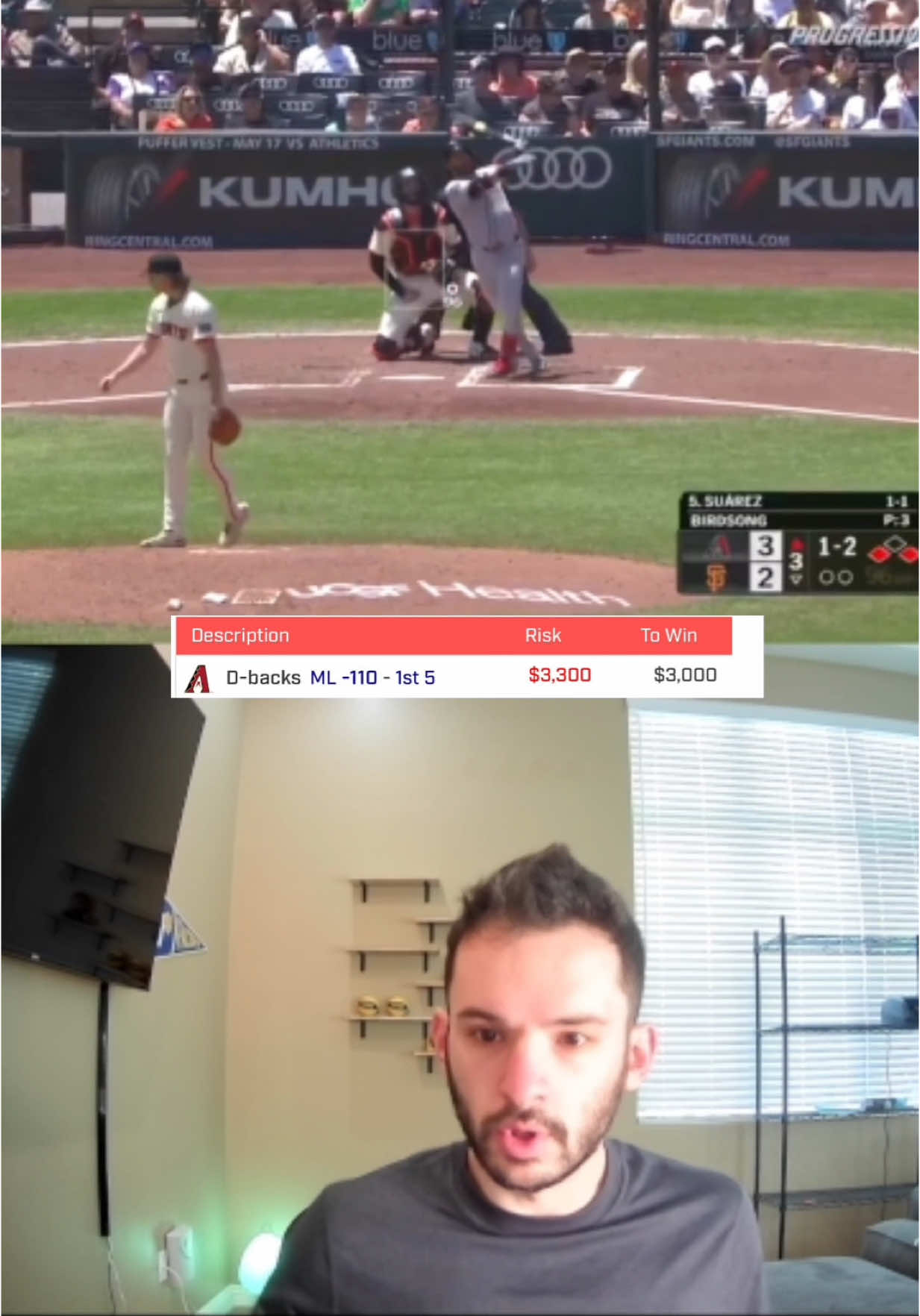 Crushing baseball bets as usual 