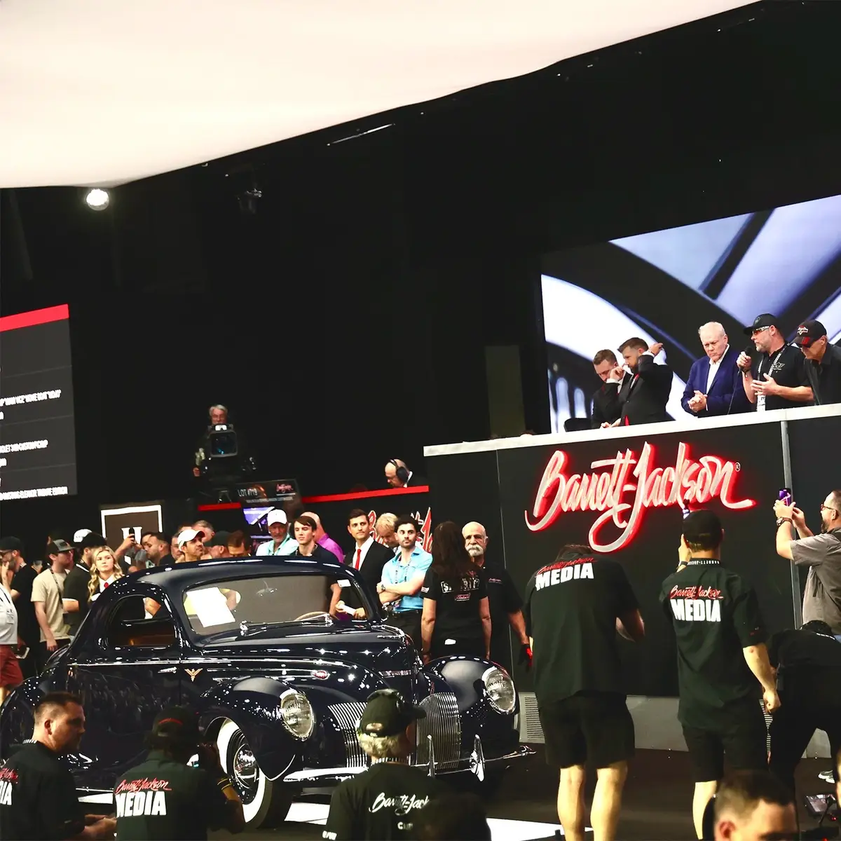 Barrett-Jackson is hiring! Become a part of The World's Greatest Collector Car Auctions in Scottsdale. Head to Careers.Barrett-Jackson.com to see the current list of openings and apply today.