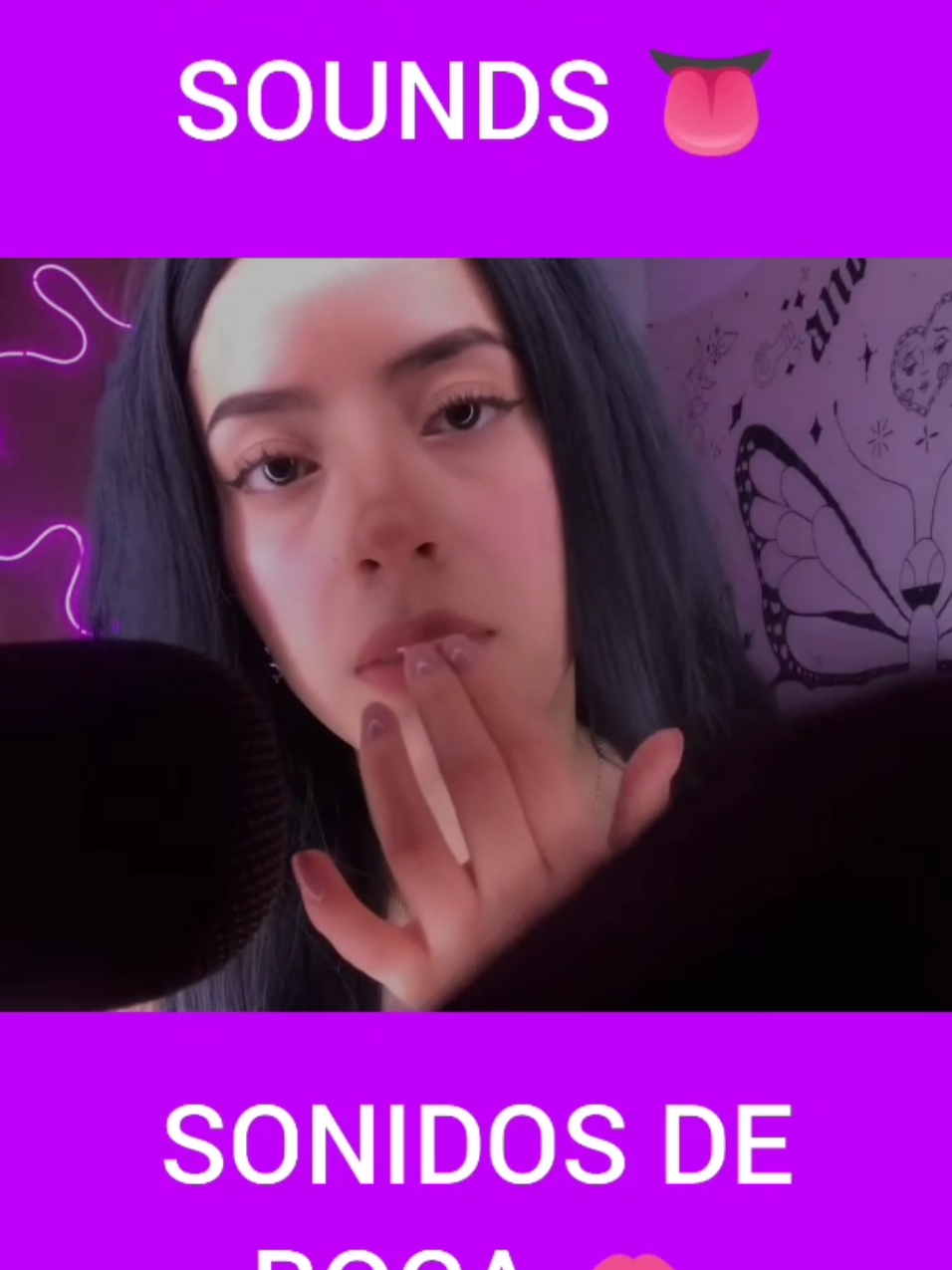 ASMR MOUTH SOUNDS 👅  #asmr #asmrmouthsounds 