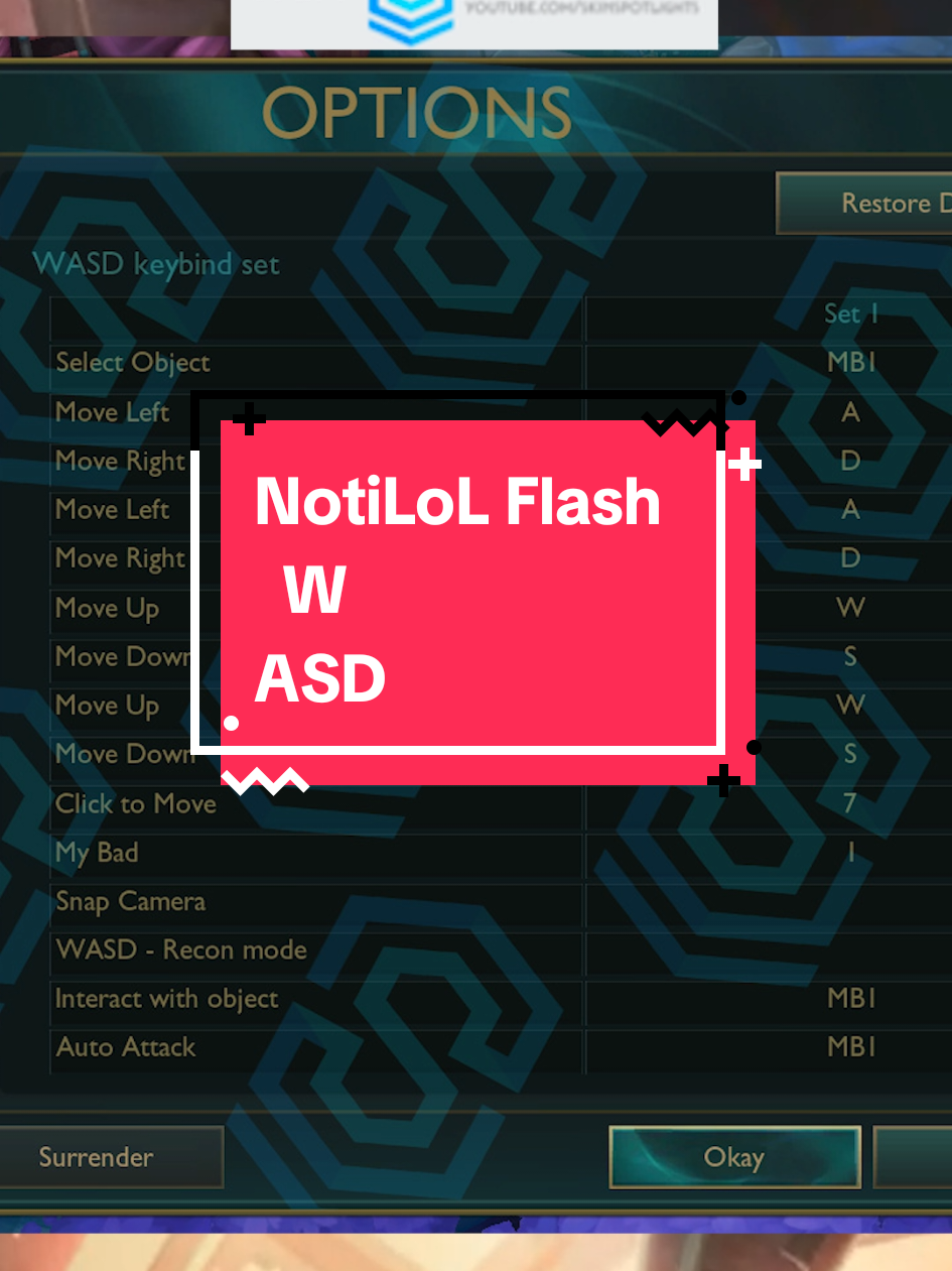 League of legends manejado con wasd #leagueoflegends #lol #gaming #jugabilidad #wasd #skinspotlights #noticia #riotgames #makalyk #ganing #notilol 