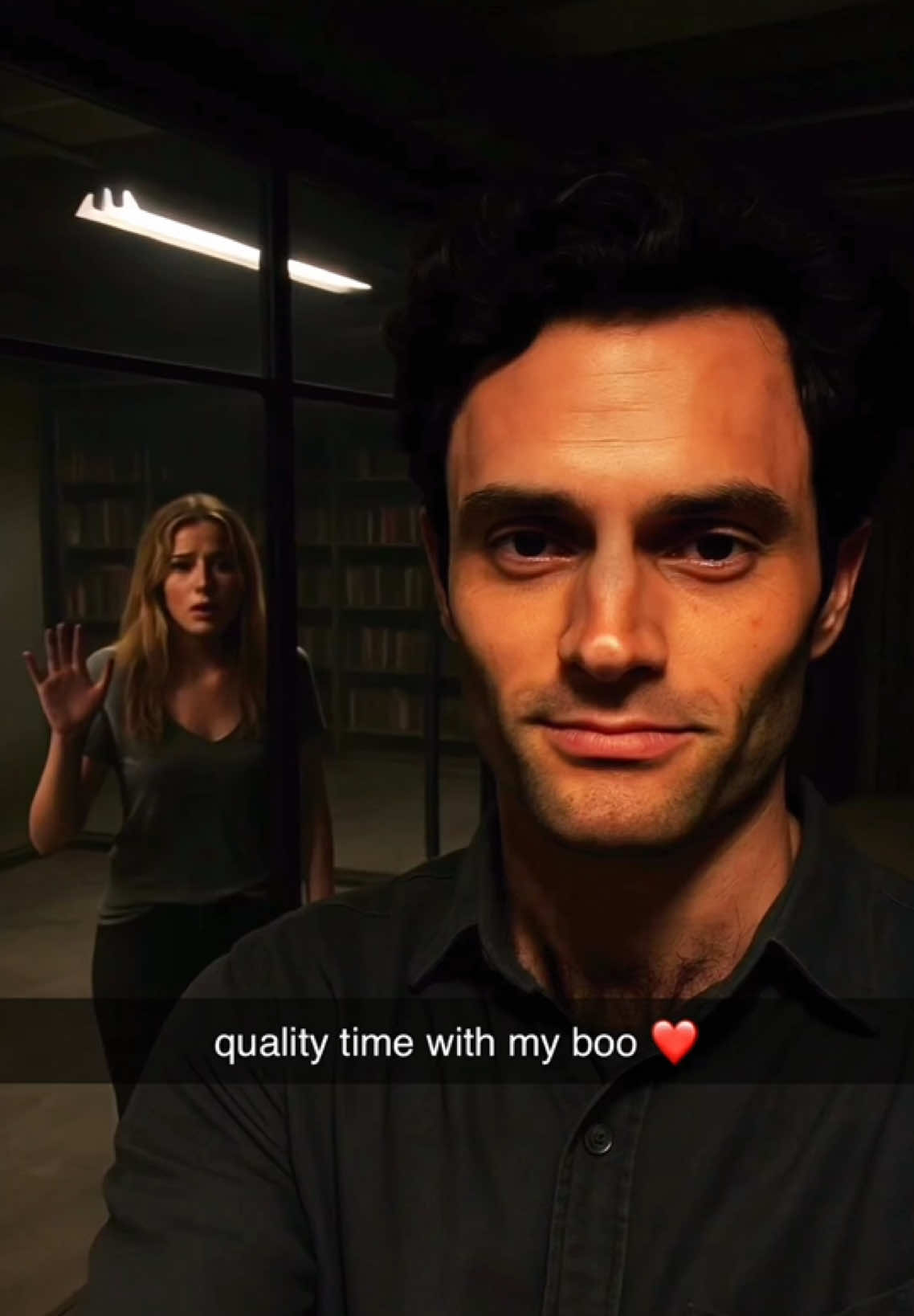 YOU season 1 snaps #you #joegoldberg #younetflix #lovequinn #guineverebeck #netflix #ai 
