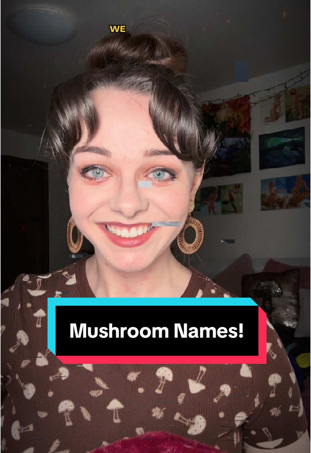 This involved me staring into a light without blinking for a full minute please watch it or the mushrooms will get me #mushrooms #dnd #fantasy #BookTok #names #fyp #thelastofus #tma