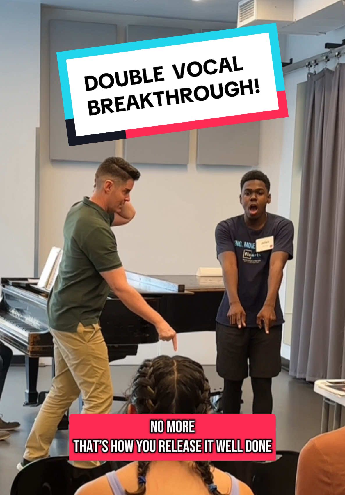 DOUBLE VOCAL BREAKTHROUGH in NYC with @Jalen Hardy for @openjarinstitute & @OpenJarStudios! DM to work with Matthew at EQ Vocal Studio. #VocalCoach #SingingTips #fyp #foryoupage #VocalBreakthrough #LearnToSing #MusicTok #VocalTraining #SingersOfTikTok #BeforeAndAfter #VocalGlowUp #eqvocalstudio #matthewleerobinson