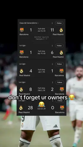 don’t forget your owners #realmadridfc #barcelona #Soccer #football #futbal #paratiiiiiiiiiiiiiiiiiiiiiiiiiiiiiii #xyzbca #fyp #madridfans 