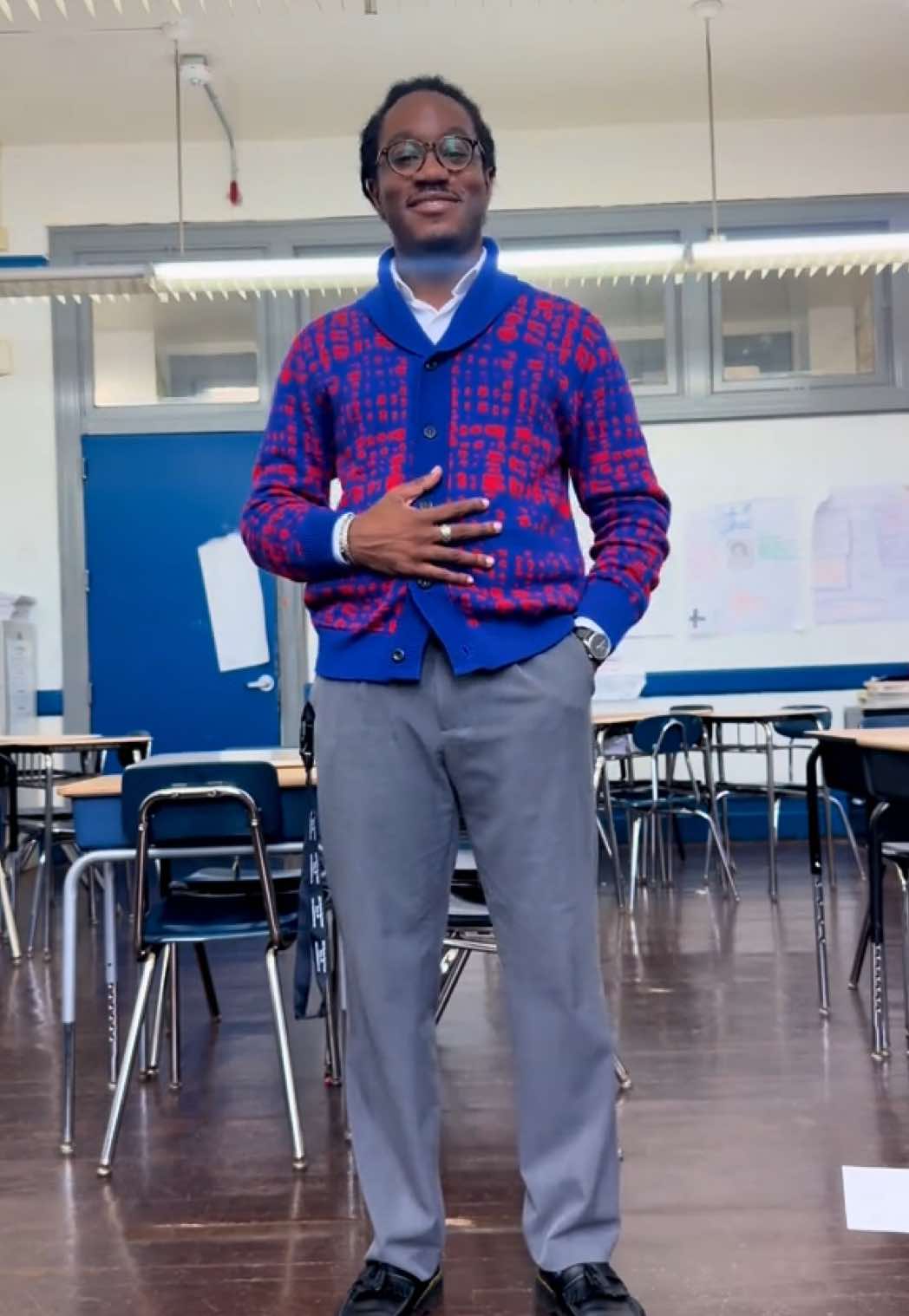 My teacher fit on Monday.  #teacher #teachersoftiktok #mensfashion #outfitinspo #springfashion #TikTokFashion #nyc #ootdinspo #outfitoftheday #fyppppppppppppppppppppppp #fypシ #fypage 