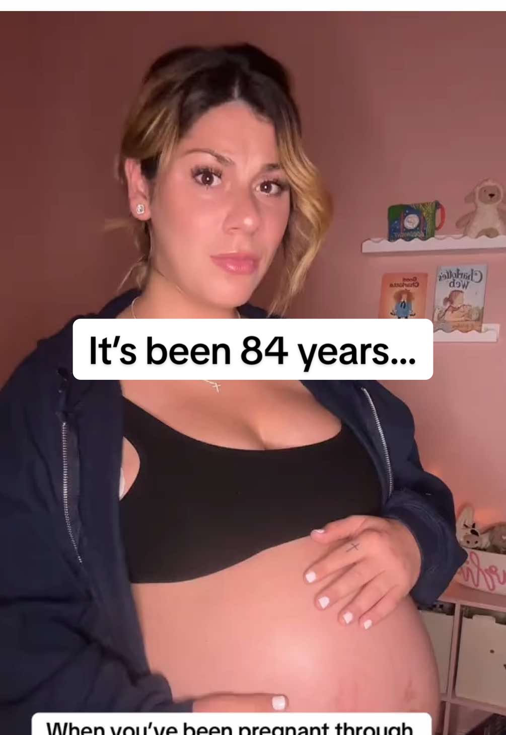 yep. still pregnant.                                                   🫠👵🏻                                                               #fypシ #pregnant #baby #may 