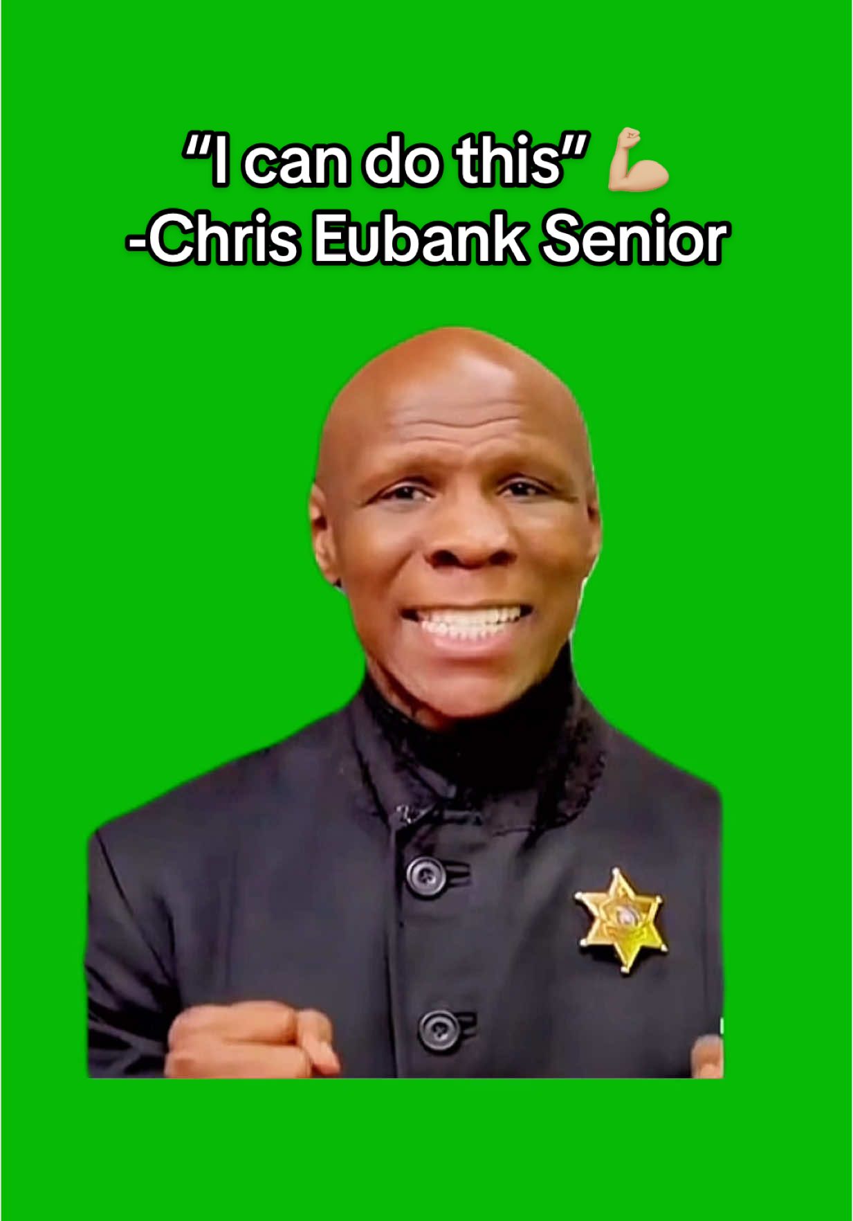 “I can do this” Chris Eubank Senior meme green screen capcut template #CapCut #icandoit #youcandoit #motivation #meme #chriseubank #greenscreenmemes #capcuttemplates 