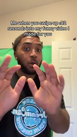It hurt my feelings sometimes when you guys swipe up from my video after two seconds of viewing it lol #blackcomedyskits #comedyskit #funnyvideos #theonetheycallkeanu #keanu #fyp 