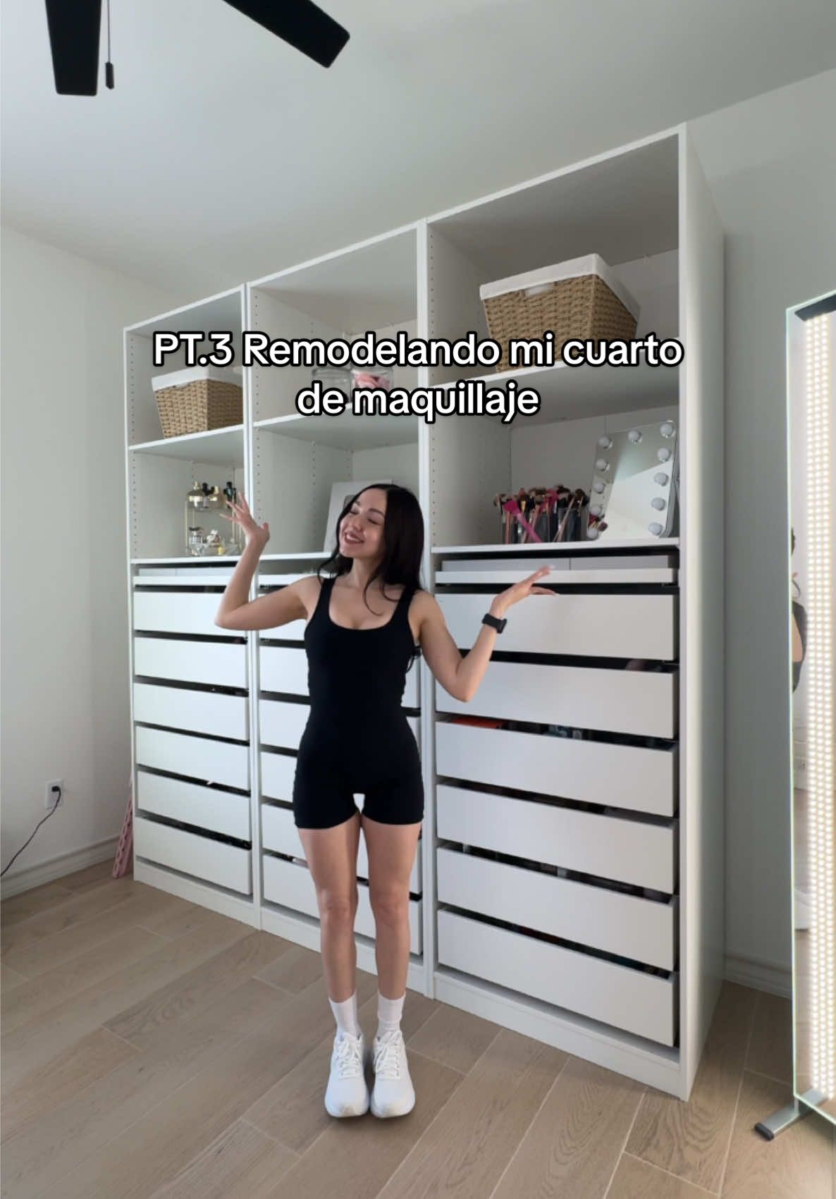 Replying to @🧚🏻‍♀️Anyelix🧃 Remodelaando mi cuarto de maquillaje #beauty #makeup #RoomTour 