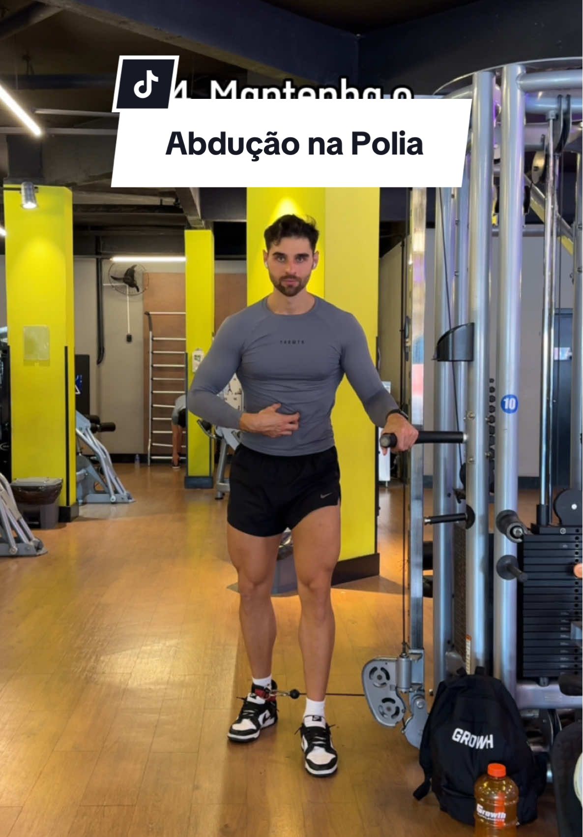 Domine o exercício  #abduçãonapolia #dicadetreino #musculação 
