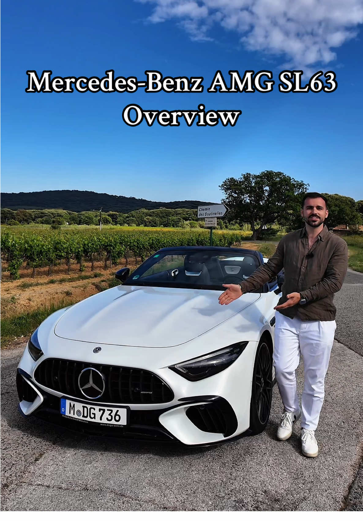 Just wait until you see the launch 😳 So are you driving the SL63 top up or down? Roadsters. Few cars can top the feeling of flying through corners with the top down. The rush of wind around you, hearing the exhaust at it’s climax, the sun burning your head. It’s all a part of the experience. I’m reminded why I love these SL’s. It’s the sheer joy and thrill of driving breakneck speeds, nothing over your head to dull the sensations. And yes the V8 makes it even better. . . . #mercedesbenz #amg #cartok #carreview #asmr #exhaust #frenchriviera 