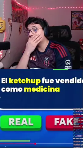 Ya no me pueden juzgar por comer todo con Ketchup  #trivia #quiz #reaction #streamer #quiikep24 