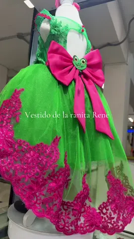 Nuevo ingresoo!!! Lo q tanto esperaban 🐸🐸#vestidosdefiesta #vestidos #vestidoselegantes #vestidosgamarra #cumpleaños #tematicasparafiestas #ranita #rene #ranitarene